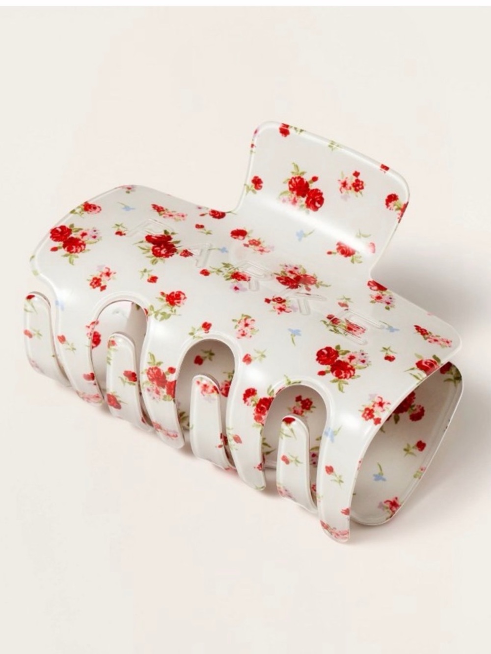 NWT! Parke x Target Cream Floral Claw Clip